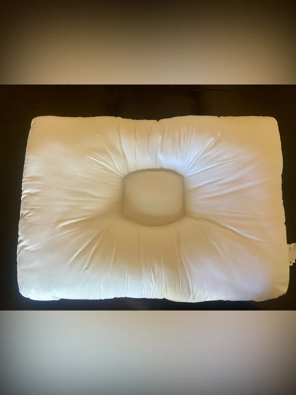 White Neck Support Pillow - New Standard Size Cervical Pillow
